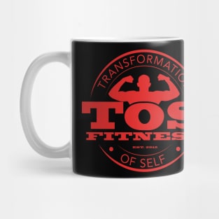 Tos Fitness Red Mug